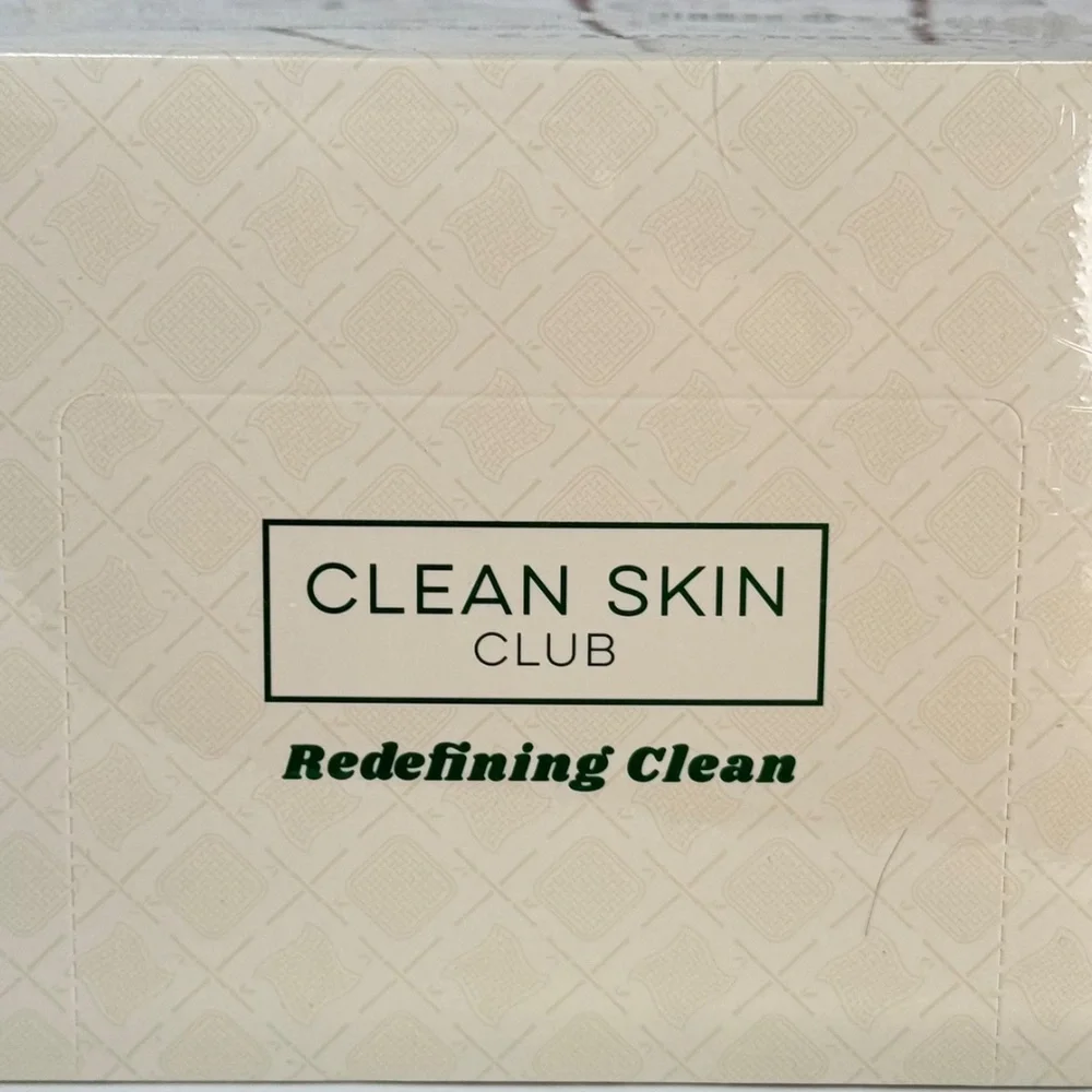 Clean Skin Club Bamboo Viscose Ultra Soft BioBased Face Towel 1Pkg XL 50 Ct.